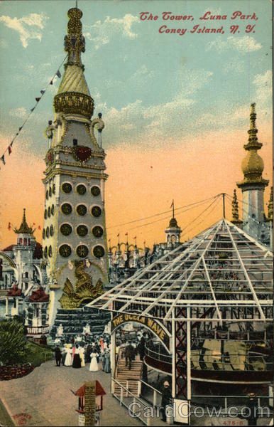 The Tower at Luna Park Coney Island New York