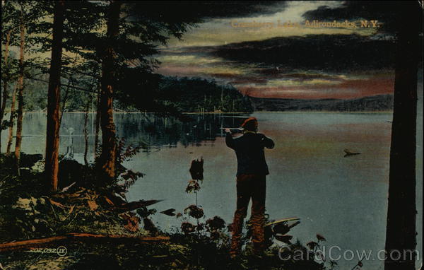 Hunting on Cranberry Lake Adirondack Mountains New York