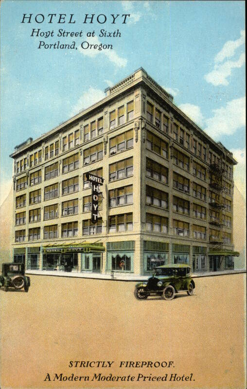 Hotel Hoyt Portland Oregon