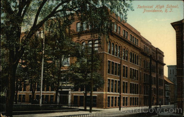 Street View of Technical High School Providence Rhode Island