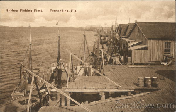 Shrimp Fishing Fleet Fernandina Beach Florida
