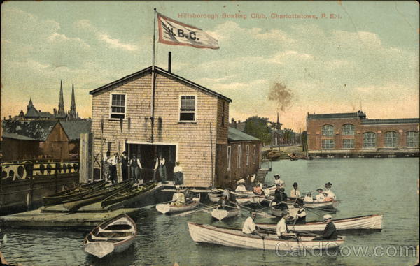 Hillsborough Boating Club Charlottetown PE Canada Prince Edward Island