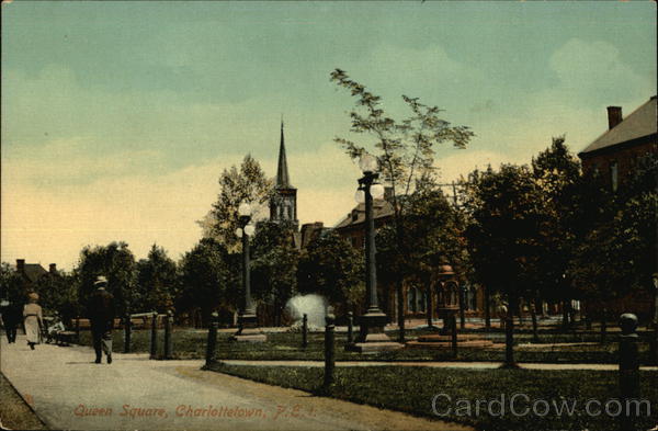 Queen Square Charlottetown PE Canada Prince Edward Island