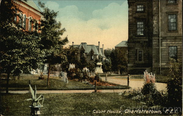 Courthouse Charlottetown PE Canada Prince Edward Island