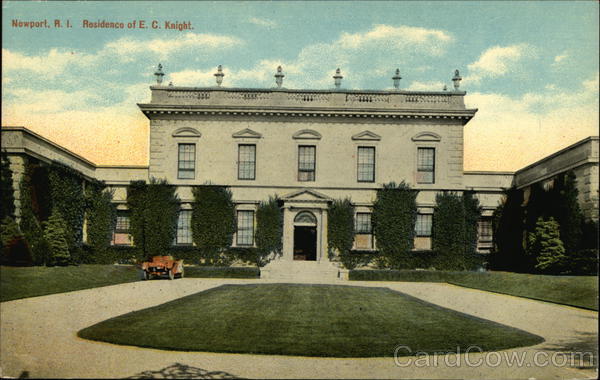 Residence of EC Knight Newport Rhode Island