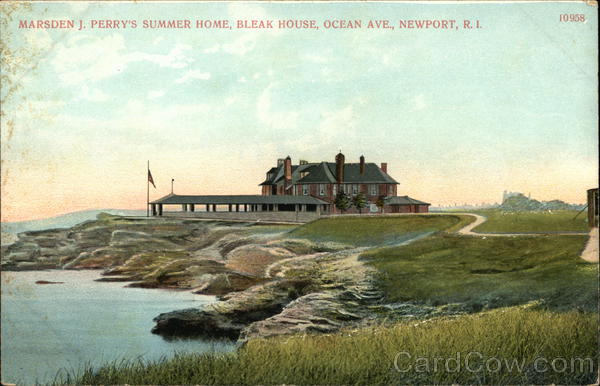 Marsden J Perry's Summer Home, Bleak House, Ocean Avenue Newport Rhode Island