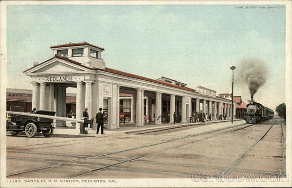 Santa Fe RR Station Redlands California