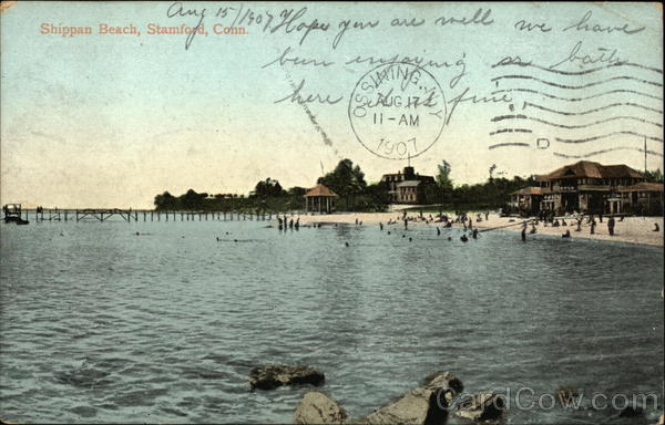 WAter View of Shippan Beach Stamford Connecticut