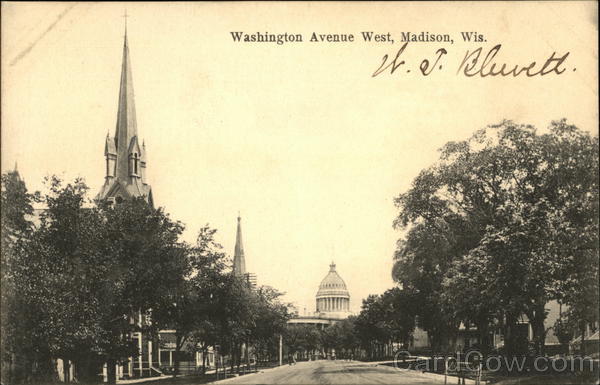 Washington Avenue WEst Madison Wisconsin