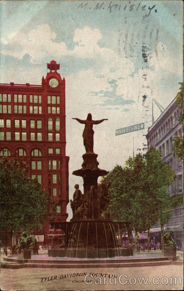 Tyler-Davidson Fountain Cincinnati Ohio