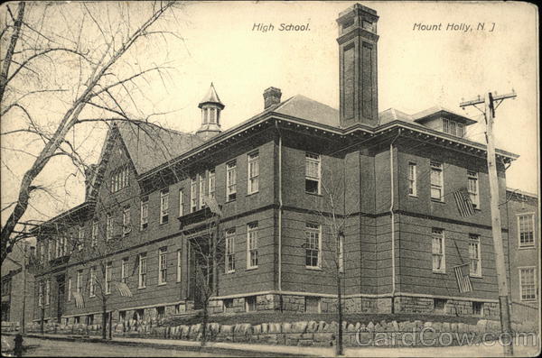 Street View of High School Mount Holly New Jersey