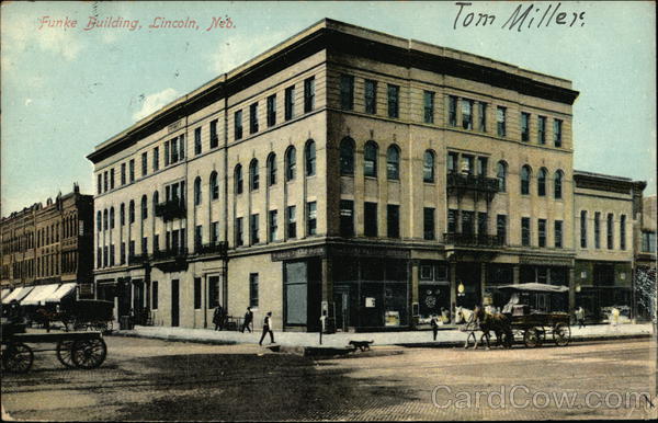 Street View of the Funke Building Lincoln Nebraska