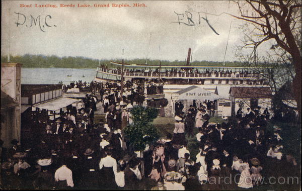 Boat Landing, Reeds Lake Grand Rapids Michigan