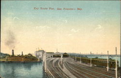 Key Route Pier San Francisco, CA Postcard Postcard Postcard