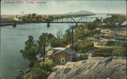 Colorado River View Postcard