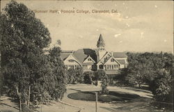 Sumner Hall at Pomona College Claremont, CA Postcard Postcard Postcard