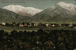 Old Baldy Claremont, CA Postcard Postcard Postcard