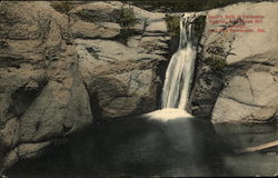 Devil's Bath in Coldwater Canyon, Arrowhead Hot Springs Postcard