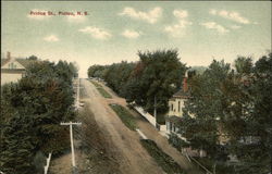 Bird's Eye View of Prince Street Pictou, NS Canada Nova Scotia Postcard Postcard Postcard