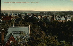 Bird's Eye View looking South-East Postcard