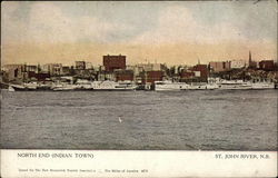 North End (Indian Town) Postcard