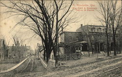 Bus Piete & Residence, Pasjour & Duclos Postcard