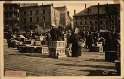 Scene au Matche Champlain Postcard