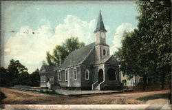 Oceanic ME Church New Jersey Postcard Postcard Postcard