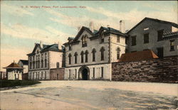 US Military Prison Fort Leavenworth, KS Postcard Postcard Postcard
