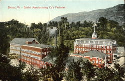 Bristol Manufacturing Company's Factories Vermont Postcard Postcard Postcard