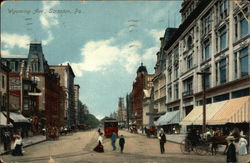 Wyoming Avenue View Scranton, PA Postcard Postcard Postcard