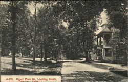 Upper Main Street, Looking South Postcard