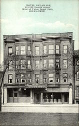 Hotel Delaware Postcard