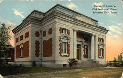 Carnegie Library, Old Soldiers' Home Postcard
