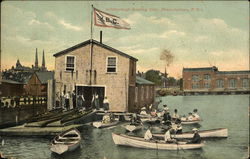 Hillsborough Boating Club Charlottetown, PE Canada Prince Edward Island Postcard Postcard Postcard