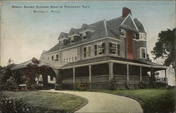 North Shore Summer House of President Taft Beverly, MA Postcard Postcard Postcard