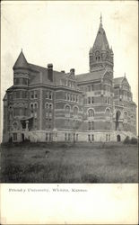 Friendly University and Grounds Postcard