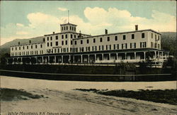 Street View of the Fabyan House Postcard