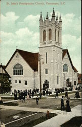 St John's Presbyterian Church Vancouver, BC Canada British Columbia Postcard Postcard Postcard