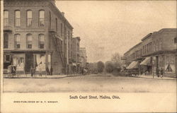 View of South Court Street Postcard