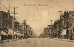 South Main Street Marion, OH Postcard Postcard Postcard