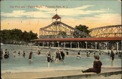 The Pool and "Figure Eight" Postcard