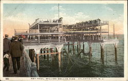 Net Haul, Million Dollar Pier Atlantic City, NJ Postcard Postcard Postcard
