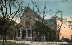 Kirkpatrick Chapel at Rutgers College Postcard
