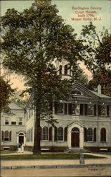 Burlington County Court House, Built 1796 Mount Holly, NJ Postcard Postcard Postcard