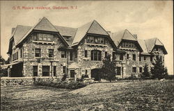 GR Mosle's Residence Gladstone, NJ Postcard Postcard Postcard