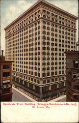 Syndicate Trust Building (Scruggs-Vandervoort-Barney) St. Louis, MO Postcard Postcard Postcard