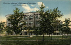 Chemical Laboratory, University of Michigan Postcard