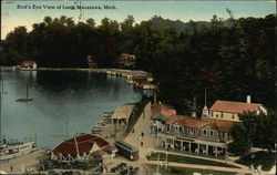 Bird's Eye View of Loop Macatawa, MI Postcard Postcard Postcard