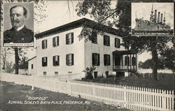 "Richfield" - Admiral Schley's Birthplace Frederick, MD Postcard Postcard Postcard